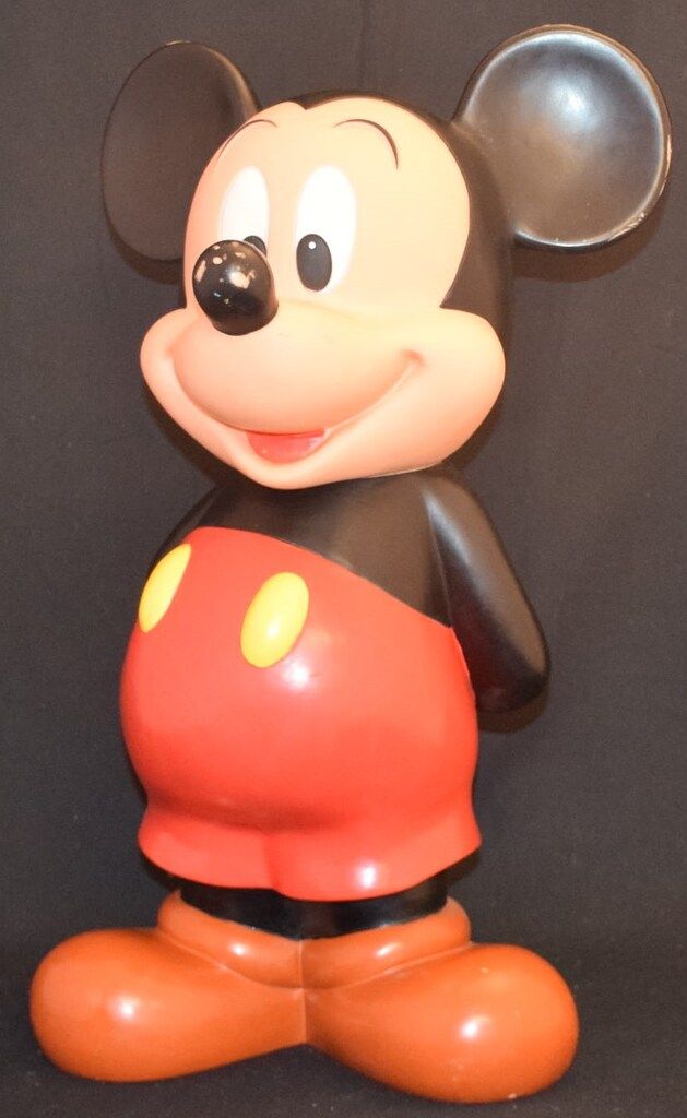 三菱銀行 ミッキーマウス カウンターサイズ貯金箱