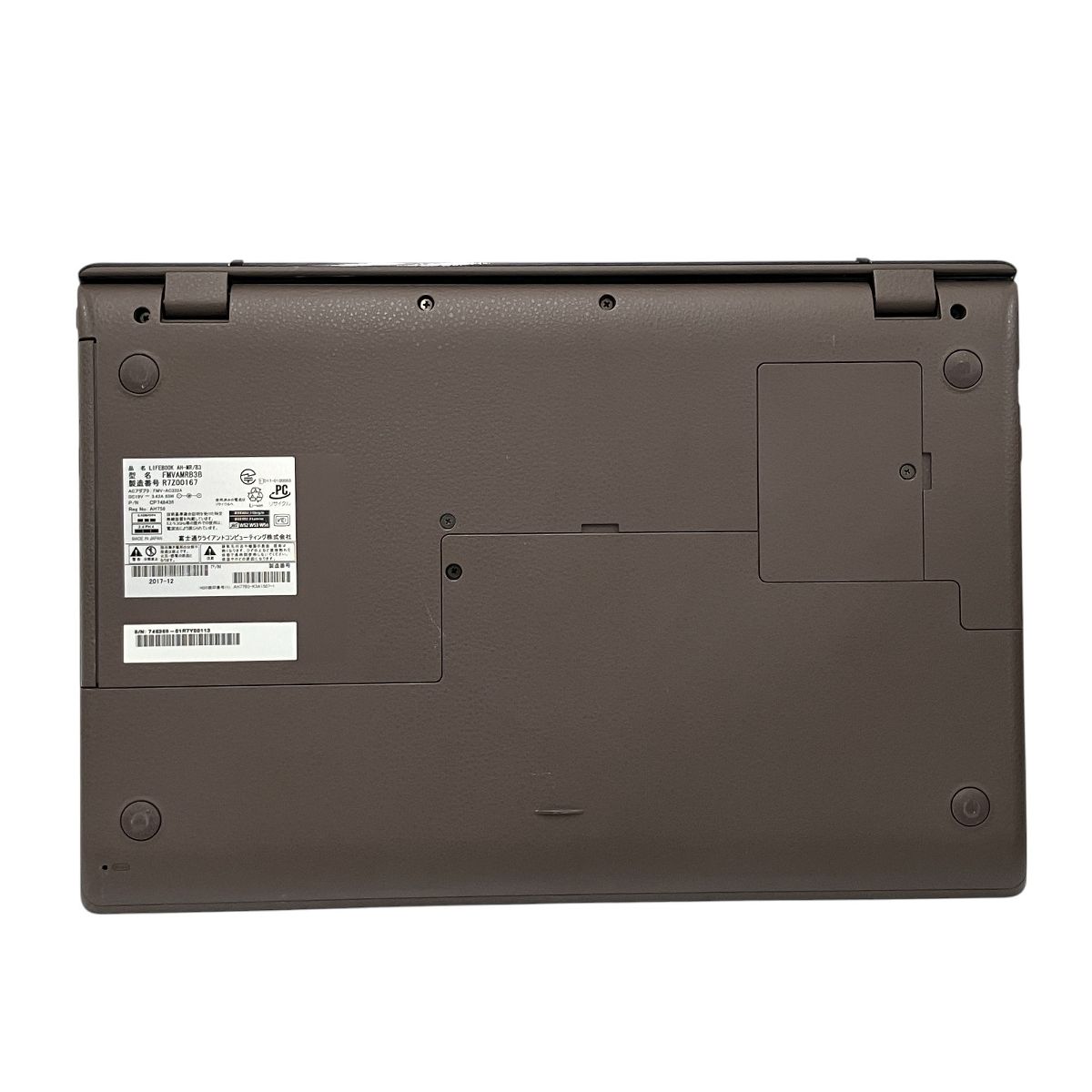 FUJITSU LIFEBOOK AH-MR/B3 FMVAMRB3B ノート パソコン i7 8500U