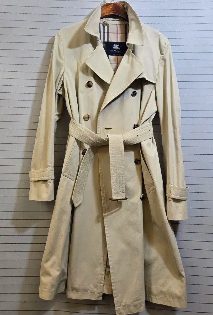 BURBERRY(バーバリー ) ノヴァチェック トレンチコート - メルカリ
