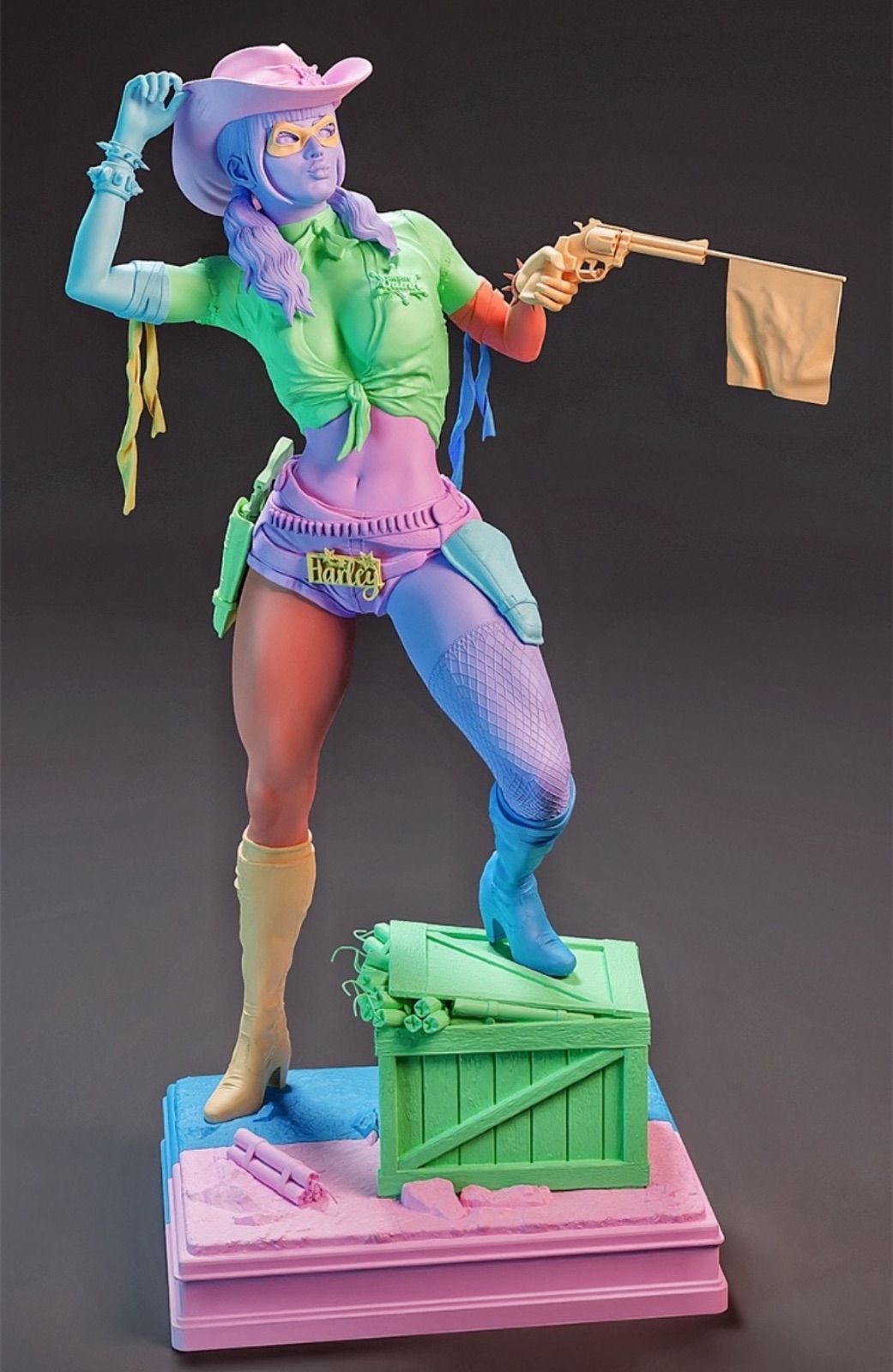 1/4 ガレージキット フィギュア 未塗装 カウガール ハーレー 1/4 ガレージキット フィギュア 未塗装 カウガール ハーレー