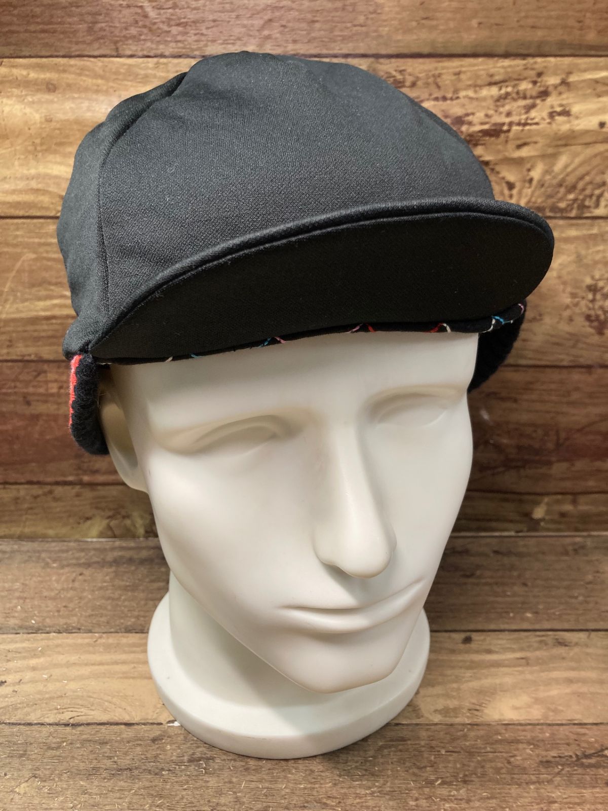 IM297 ラファ Rapha CROSS WINTER HAT サイクルキャップ ワンサイズ 黒