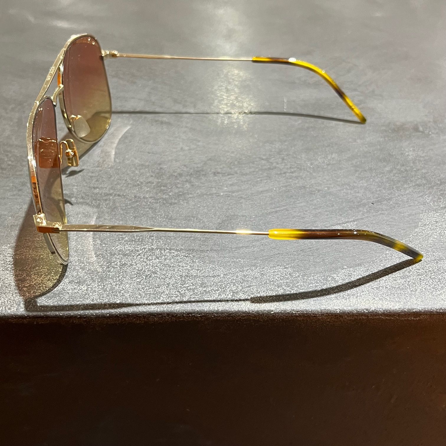 SAINT LAURENT PARIS ティアドロップ サングラス 眼鏡 サンローラン