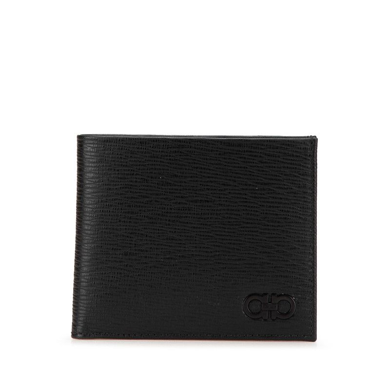 サルヴァトーレフェラガモ ロゴ ブラック レザー レディース Salvatore Ferragamo 1-0206223
