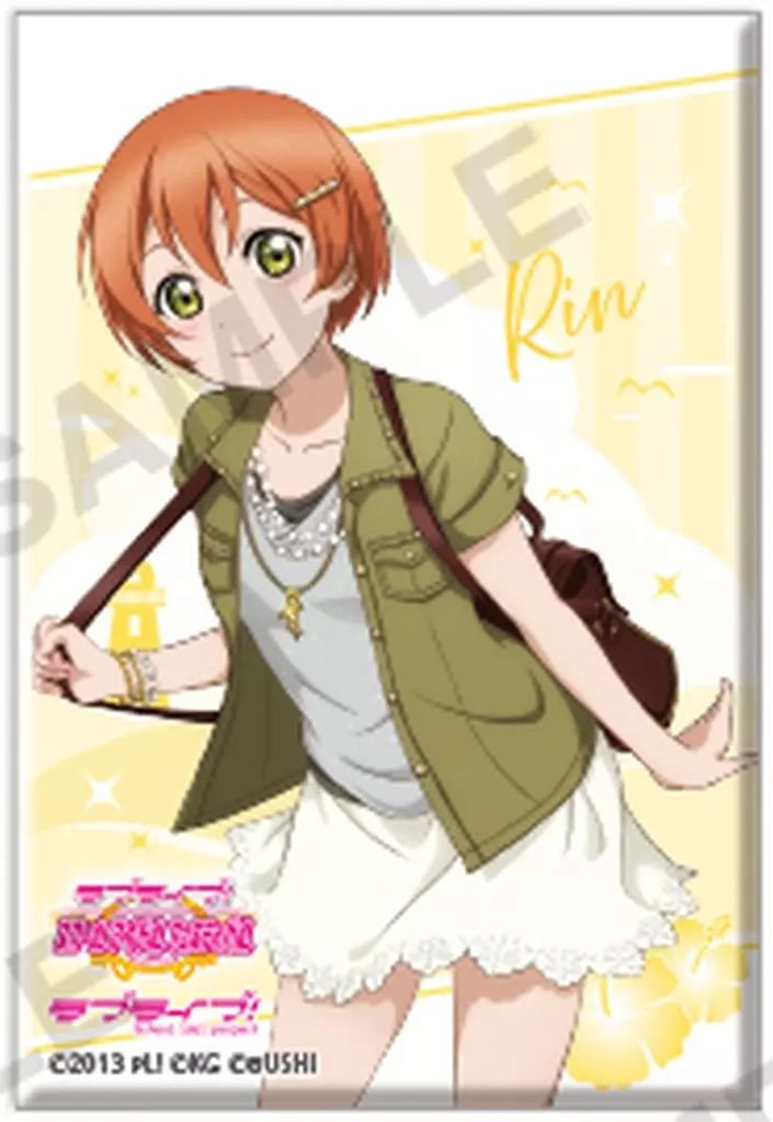 星空凛 缶バッジ ラブライブ スクフェス感謝祭2017 記念缶バッジ 星空 凛 小悪魔