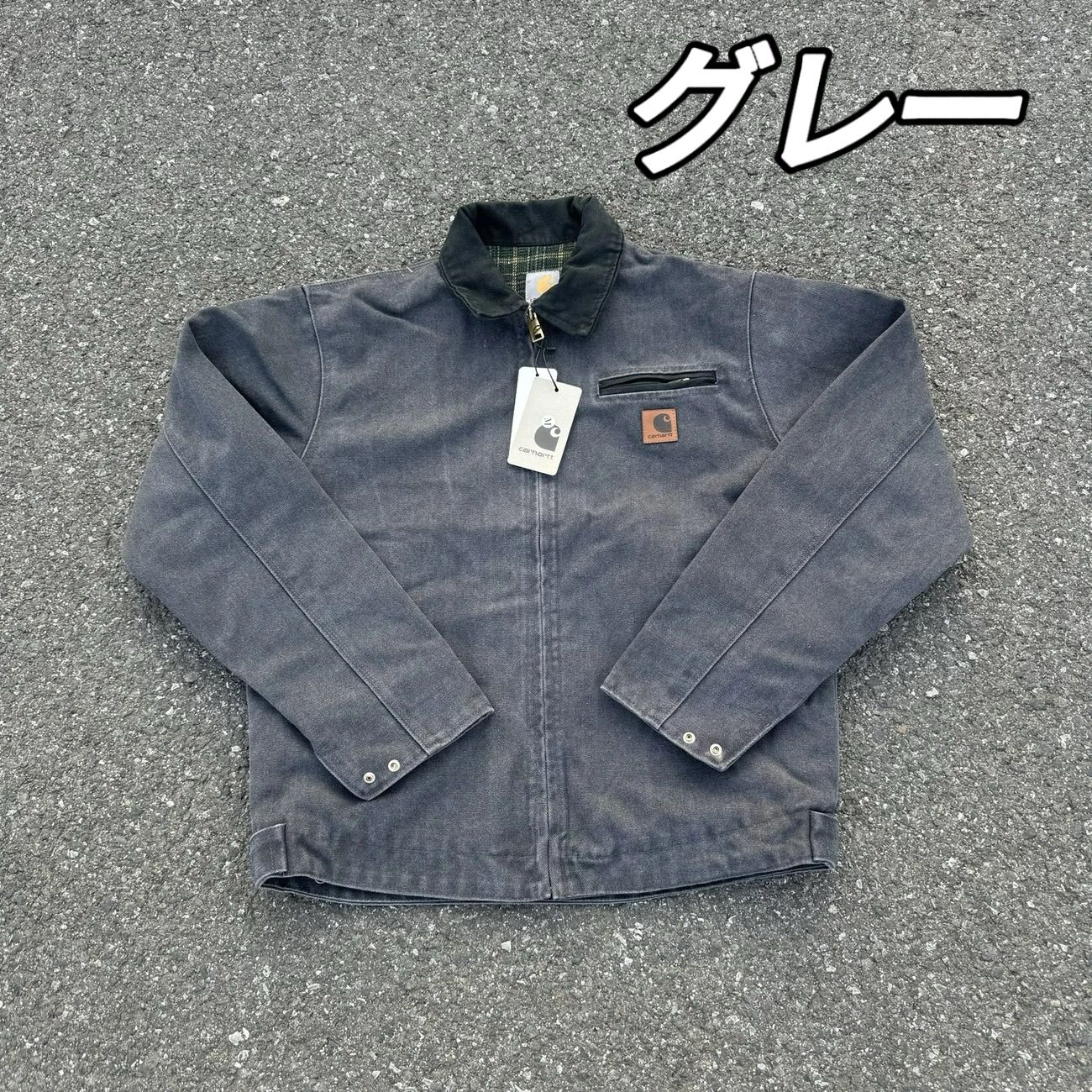 カーハート デトロイトジャケット CARHARTT RELAXED FIT DUCK BLANKET LINED DETROIT JACKET  ジャケット ブランケット裏地 アウター メンズ ダック ブルゾン ワークジャケット 103828 | PAJABOO