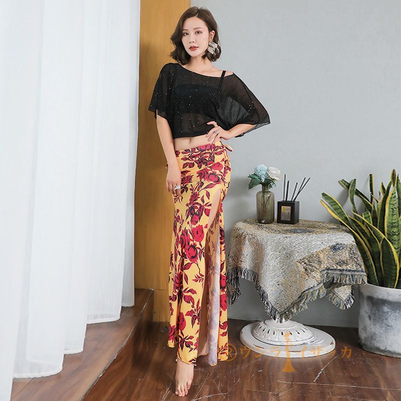 Thumbnail of Social Dance Costumes, Event Costumes, Dancewear, Social Dance, Belly Dance Practice Costumes, Belly Dance Luxurious Stage Costumes, Belly Dance Costumes, Stage Costumes, Women's Dancewear Sets, Practice Clothes, honghua10