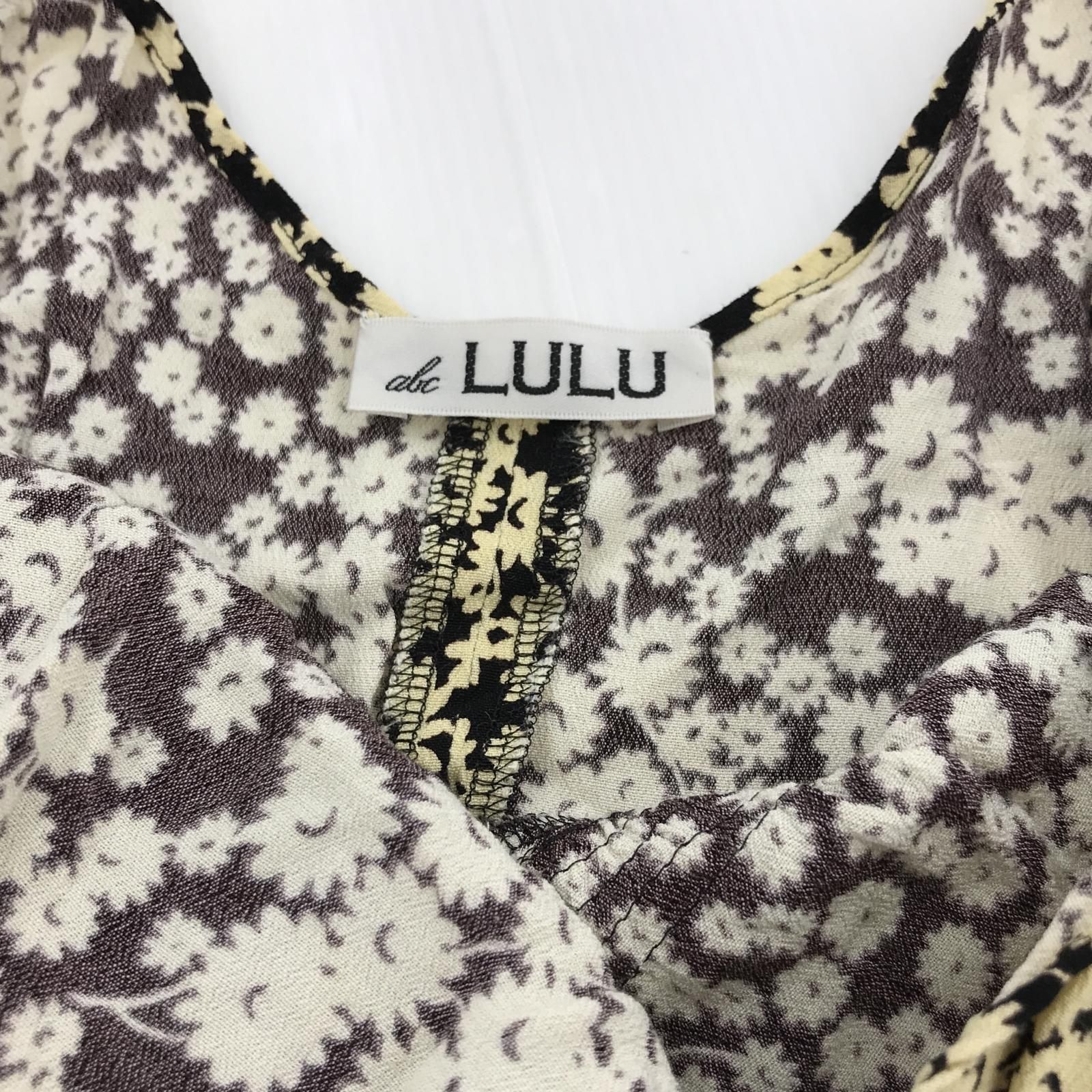 EDIT. FOR LULU ノースリーブワンピース フラワーバイアスマキシドレス 