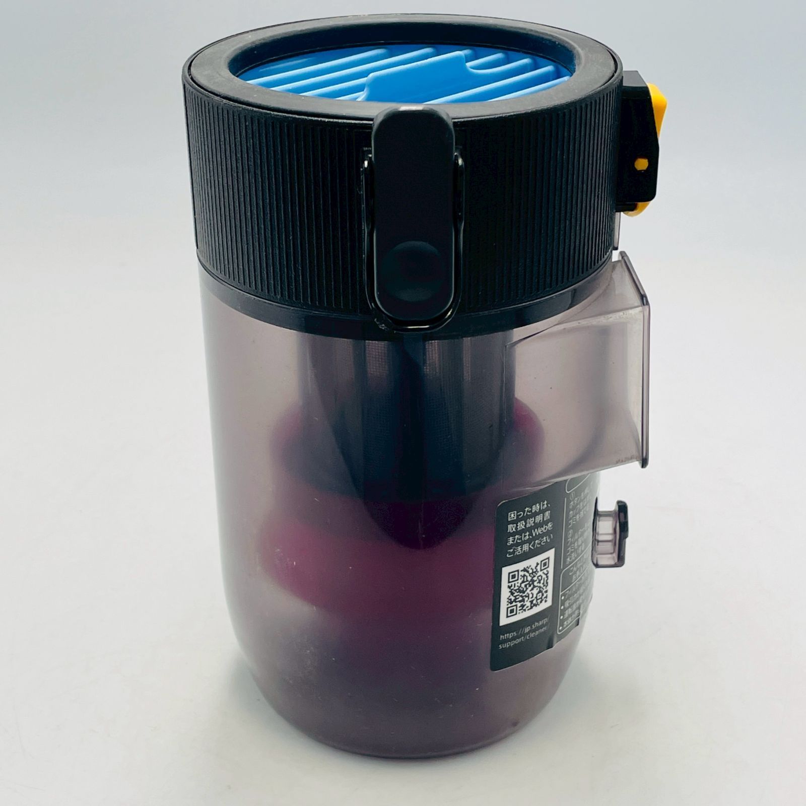 簡易清掃済】SHARP （型番：EC-SR5-S） 掃除機 スティック ダスト