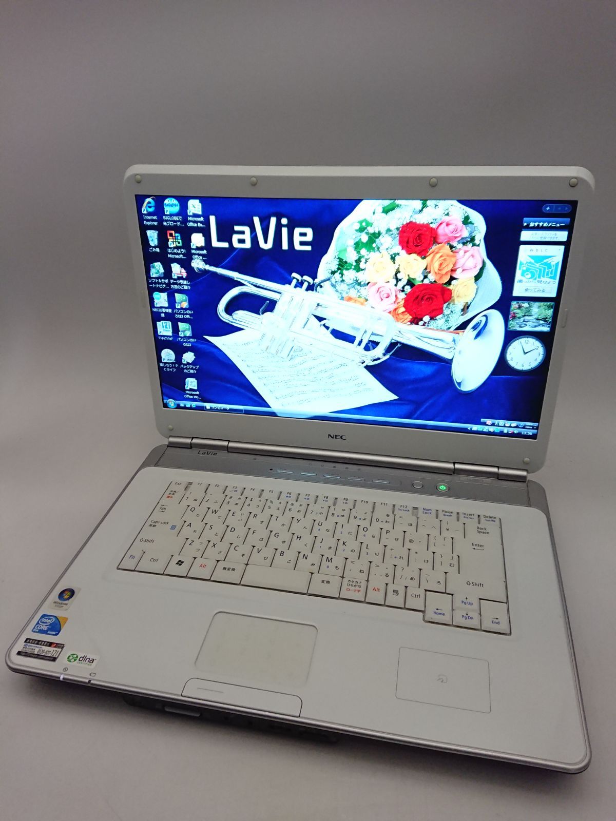 ジャンク】NEC ノートパソコン Lavie LL730/T PC-LL730TJ1K Windows 