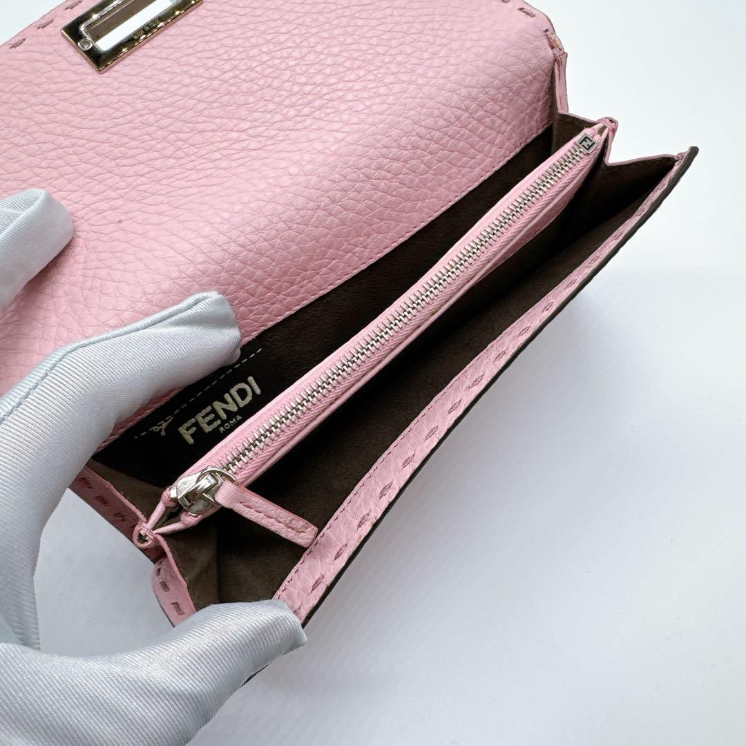 フェンディ 8M0308 レザー ピーカブー セレリア 長財布 FENDI 美品 楽天市場】フェンディ セレリア ピーカブー 長財布 8M0308