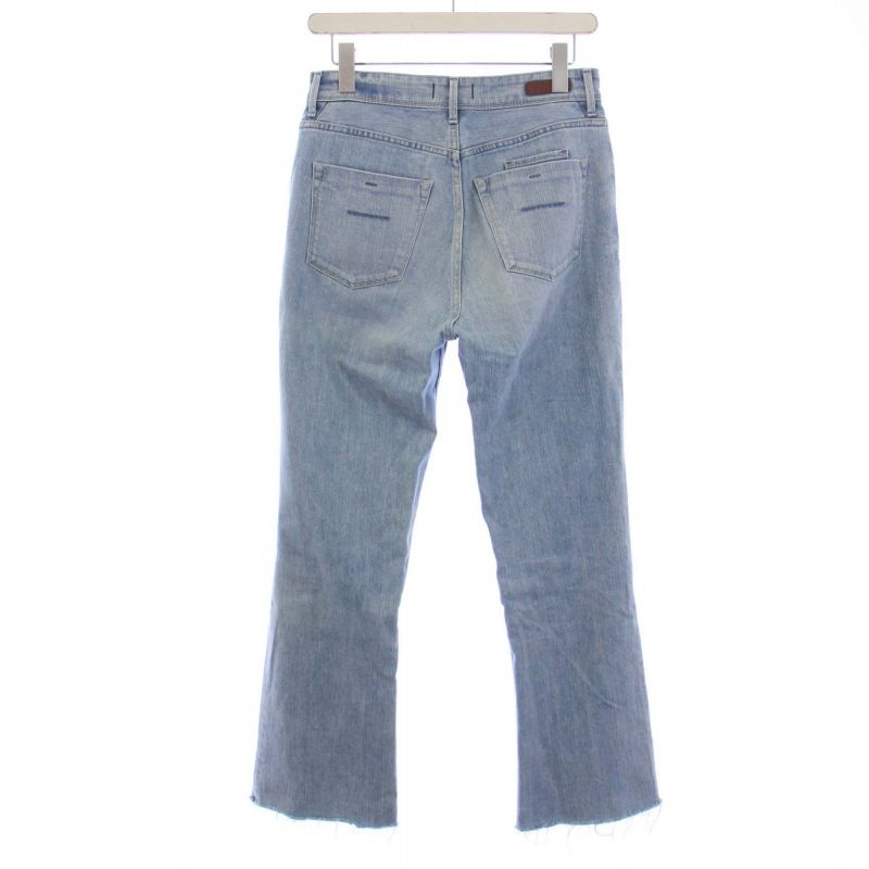 ヤヌーク YANUK 22SS IENA 別注 LEA ストレートデニムパンツ ジーンズ