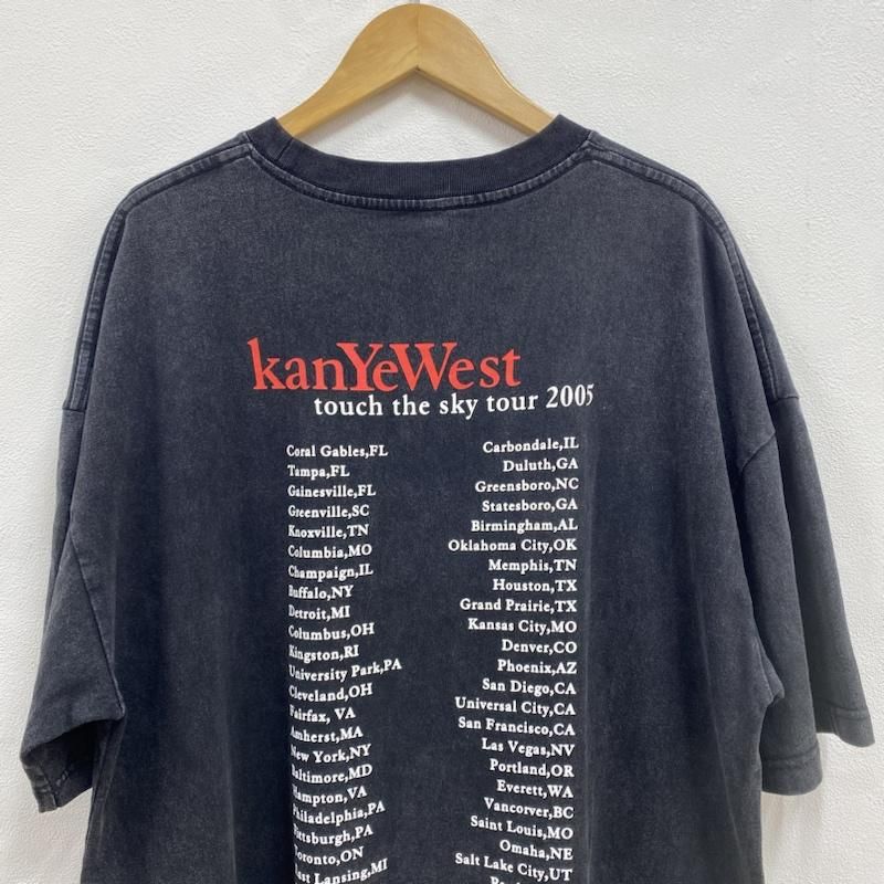 USED 古着 Tシャツ 半袖 Kanye West カニエ・ウェスト LATE REGISTRATION ツアー 2005 両面プリント - メルカリ