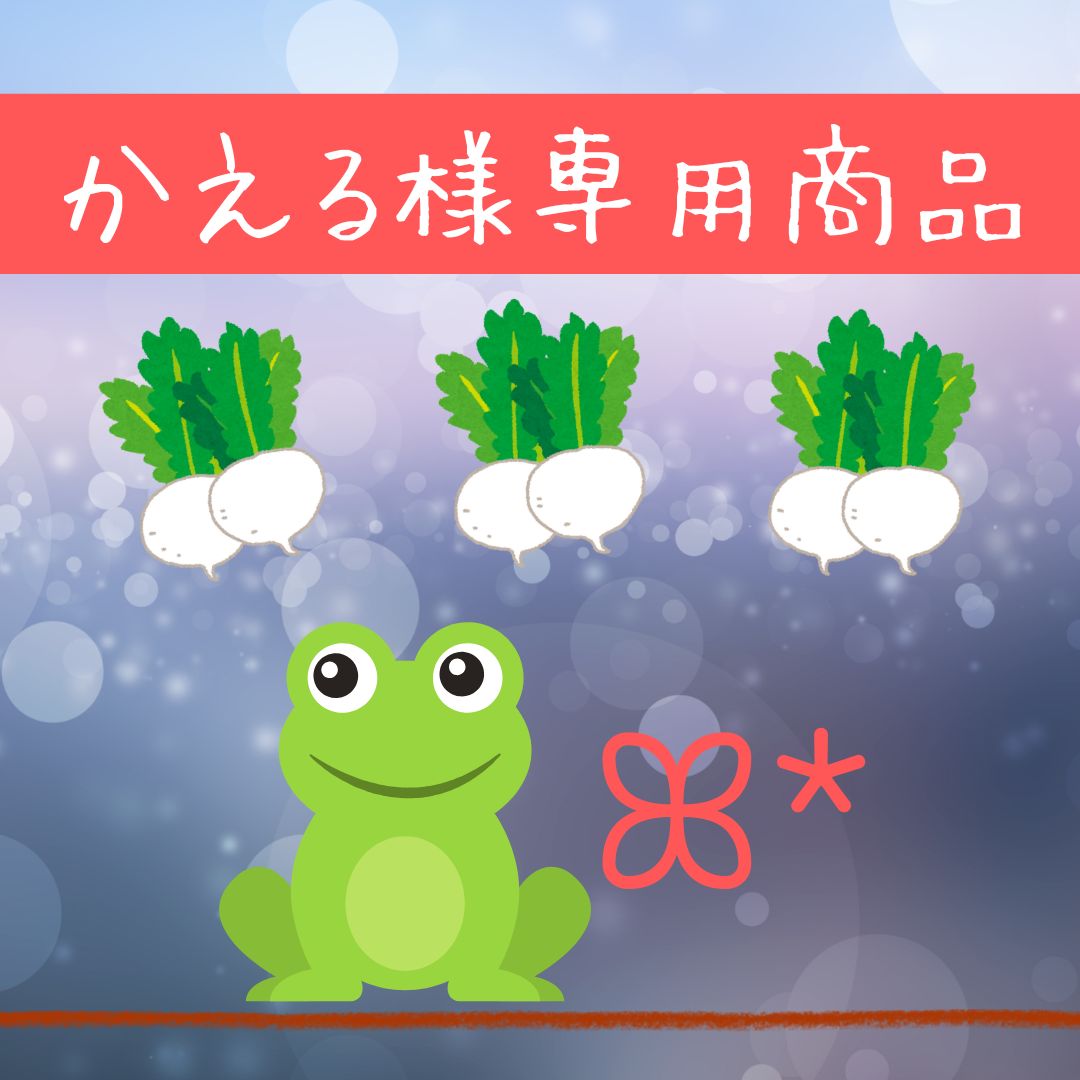 カエル様専用 カエル様専用