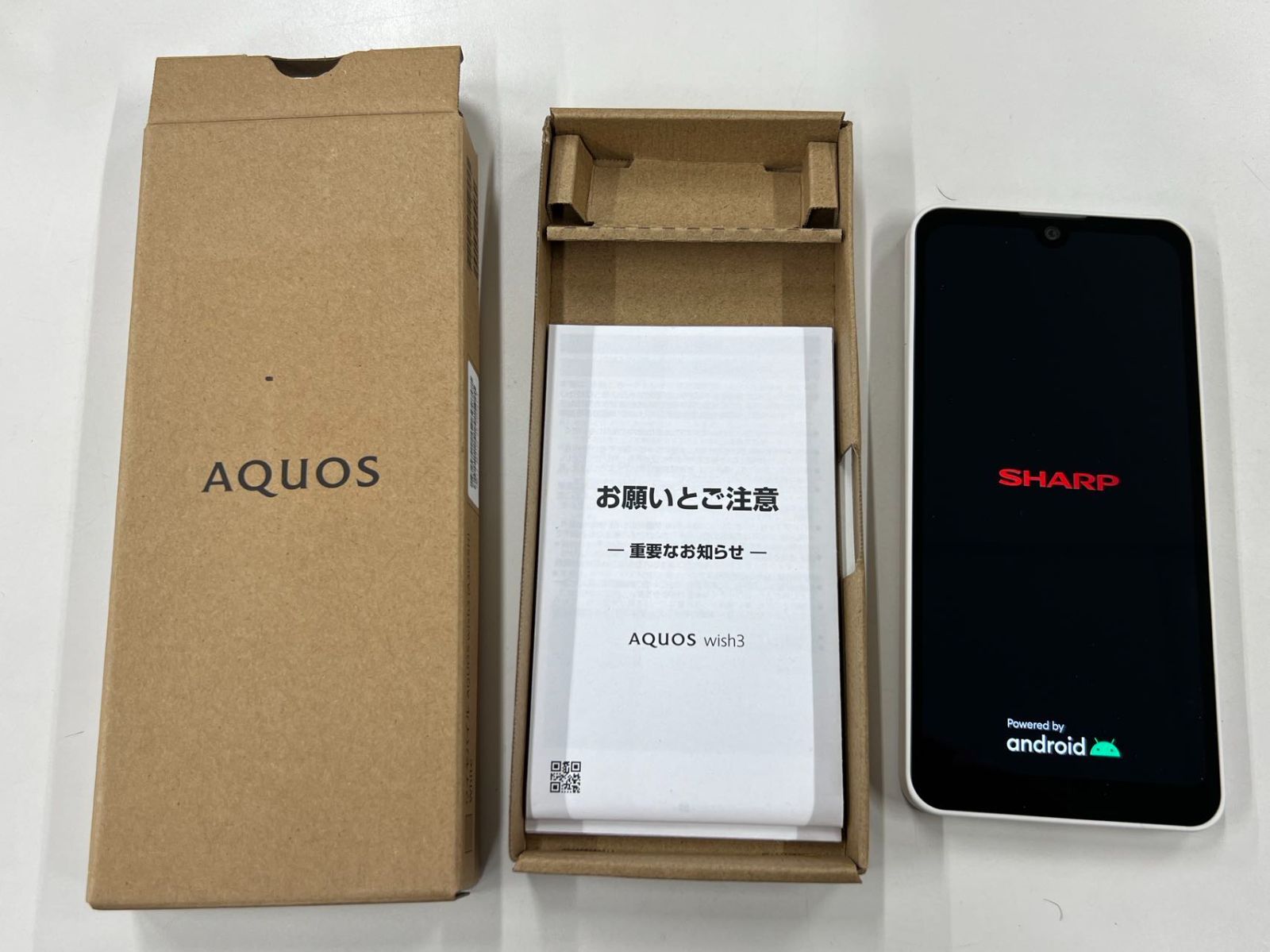 最終値下げ　ジャンク　SHARP AQUOS wish3 A302SH 最終値下げ ジャンク SHARP AQUOS wish3 A302SH-日本正規販売店