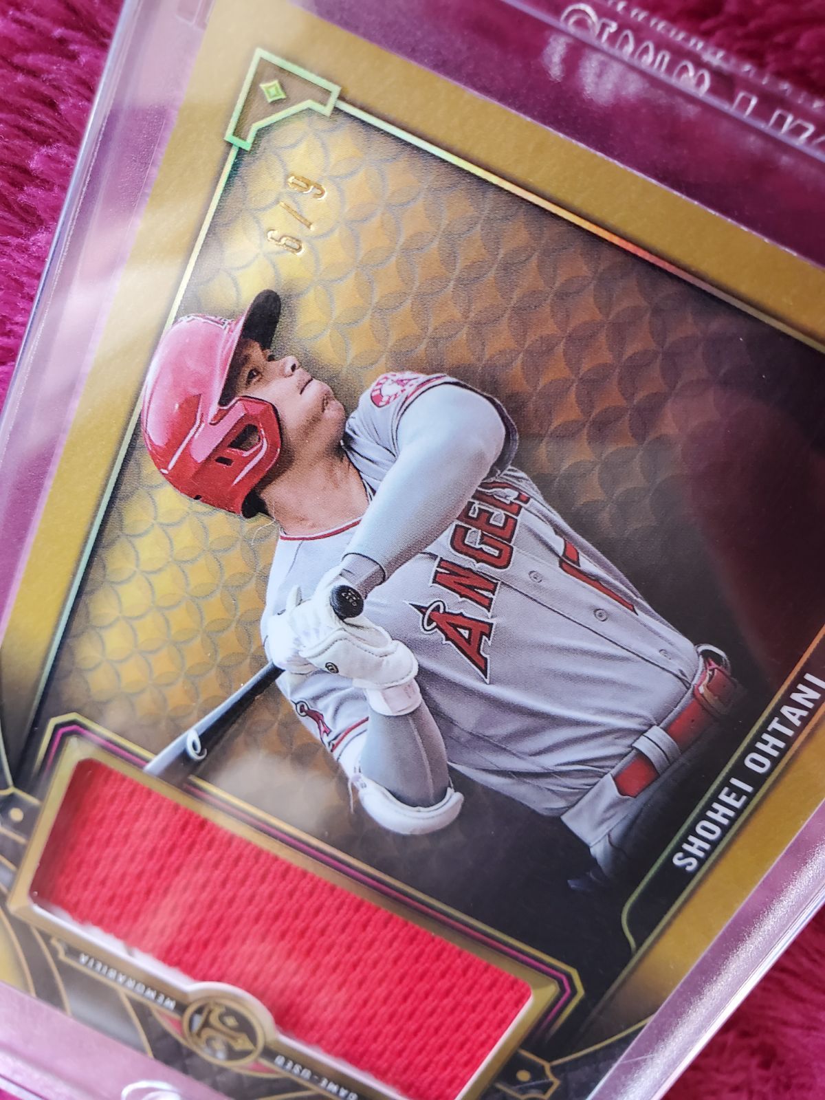 99枚限定 パラレル版 TOPPS NOW 2024 大谷翔平 ベースレリック