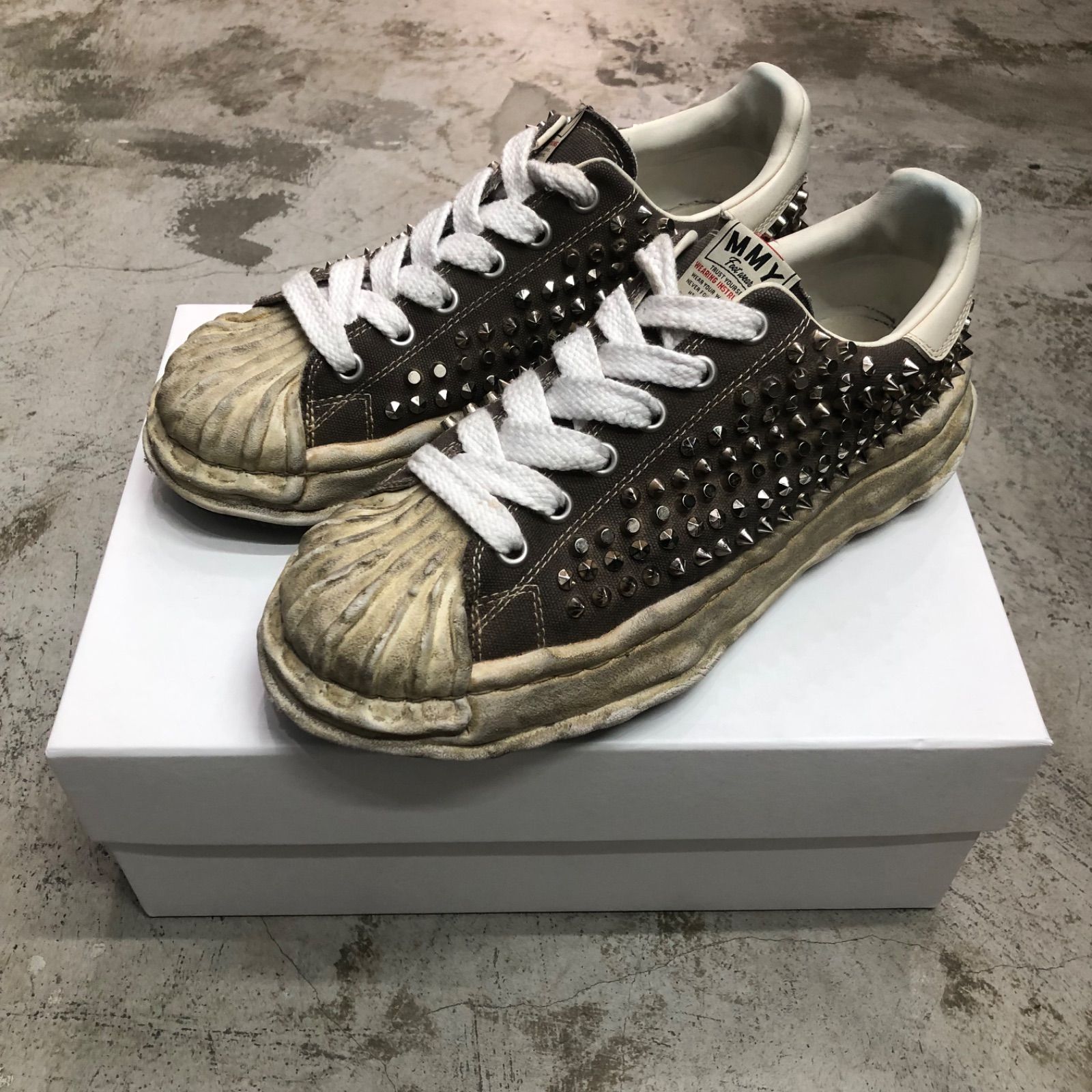 参考上代50600円 Maison MIHARA YASUHIRO 24AW BLAKEY スタッズ