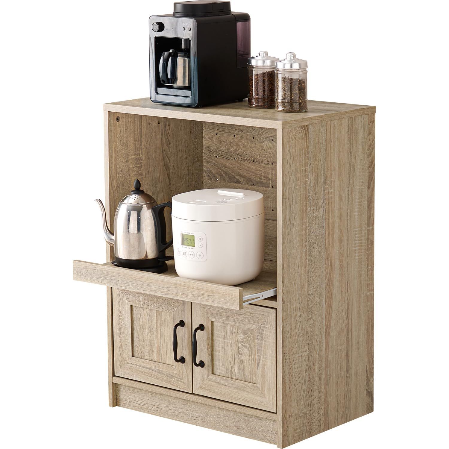 モモナチュラル 食器棚 120cm 無垢材 自然素材 高級家具 脇木工 国内産