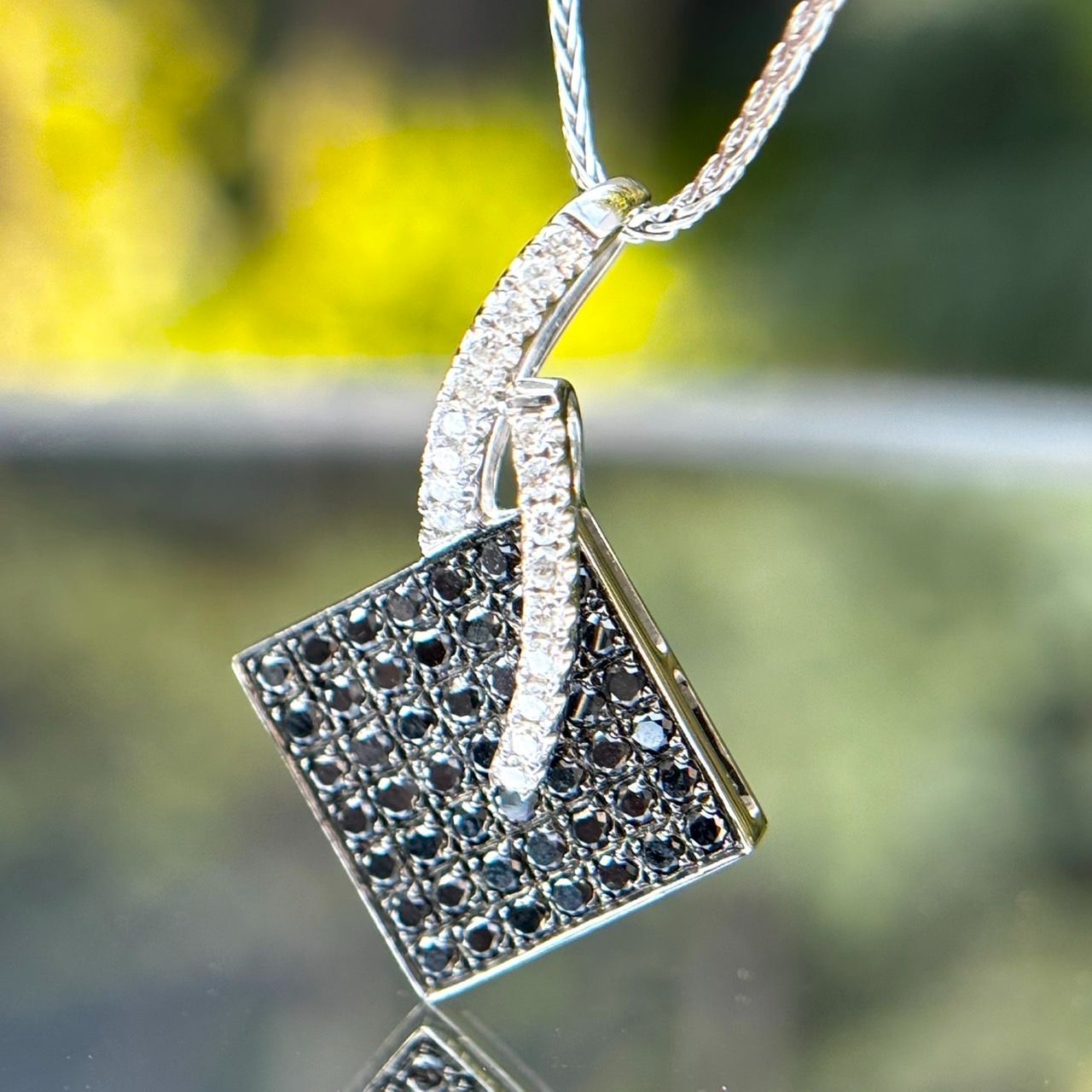 K18WG ダイヤモンド 計0.80ct ネックレス - メルカリ