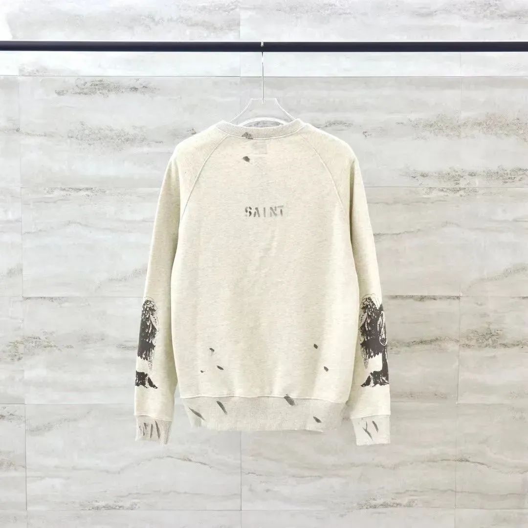 希少　セントマイケル　村上隆コラボ　JESUS CREWNECK トレーナー　M 希少セントマイケル村上隆コラボJESUS CREWNECK トレーナーM
