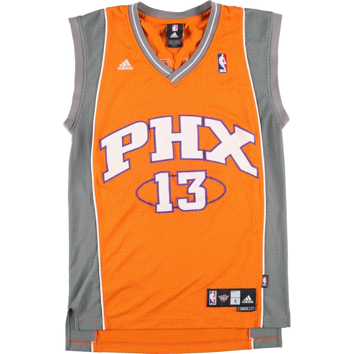 ブランドのギフト 古着 アディダス adidas NBA PHOENIX SUNS フェニックスサンズ V タンクトップ