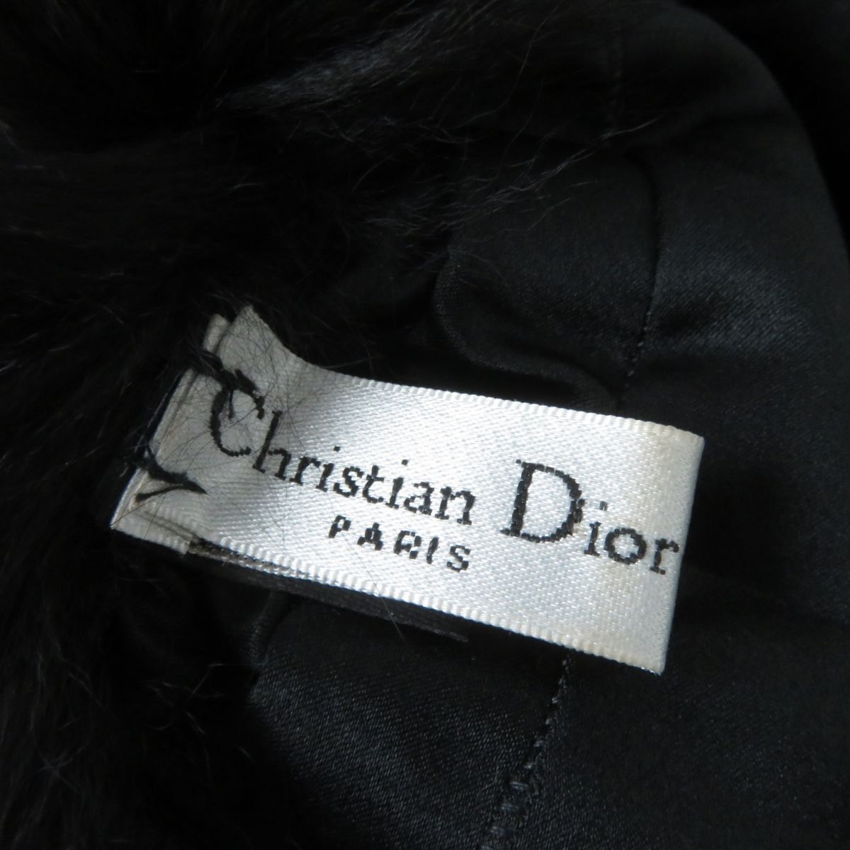 極美品☆正規品 Christian Dior クリスチャンディオール 裏地シルク100