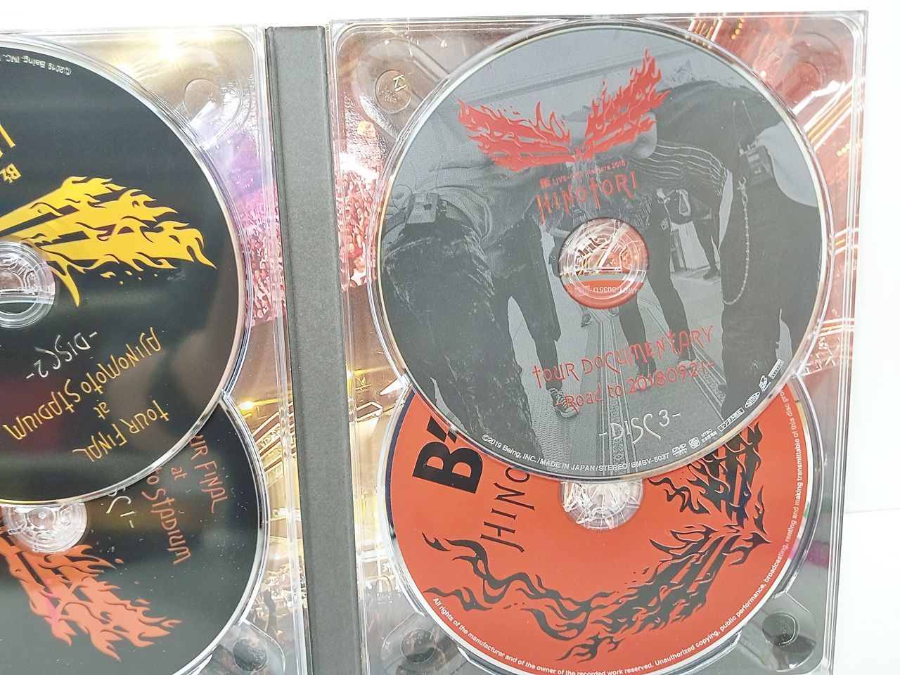 邦楽 B'z LIVE-GYM Pleasure 2018 HINOTORI DVD 中古 [M-5714