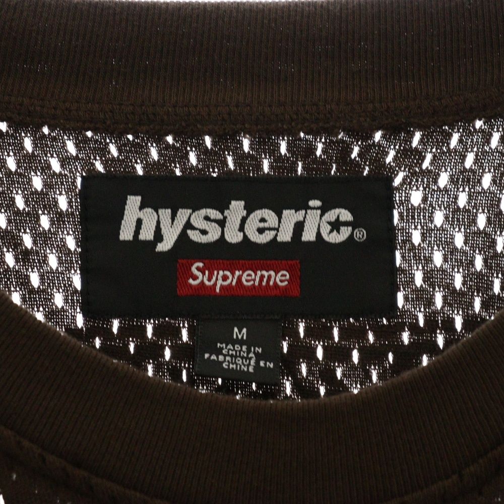 SUPREME (シュプリーム) 24AW ×Hysteric Glamour Mesh L/S Top