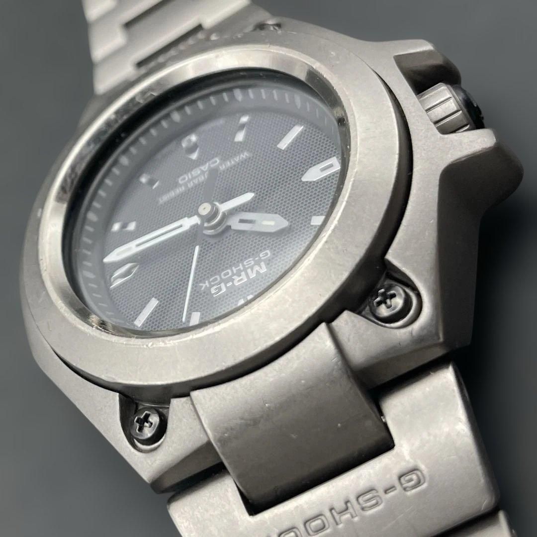 CASIO MRG-120T チタン JAZZレリーフ彫刻 ミスターG ジャズ
