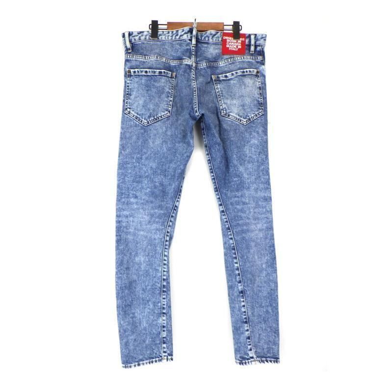 【超美品】DSQUARED2 セクシーツイスト デニム ブルー 46 超美品】DSQUARED2 セクシーツイスト デニム ブルー 46 - メルカリ