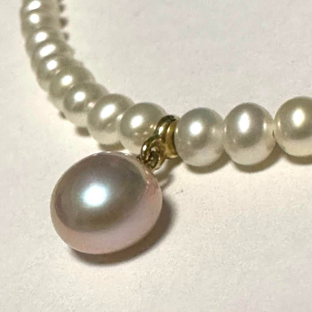 ミキモト ペルリータ MIKIMOTO ネックレス K18 ベビーパール 極美品