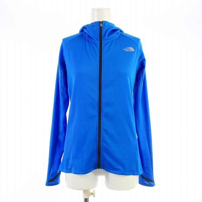 ザノースフェイス THE NORTH FACE フライウェイトバーサフーディ パーカー ジップアップ 長袖 M 青 ブルー NLW72070 /KU  - メルカリ