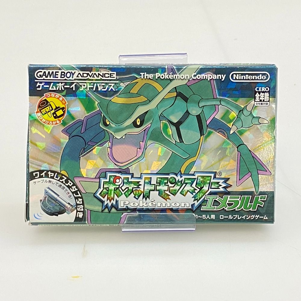 05w11304T 株 ポケモン ポケットモンスター エメラルド ゲームソフト ゲームボーイアドバンス AGB-BPEJ-JPN