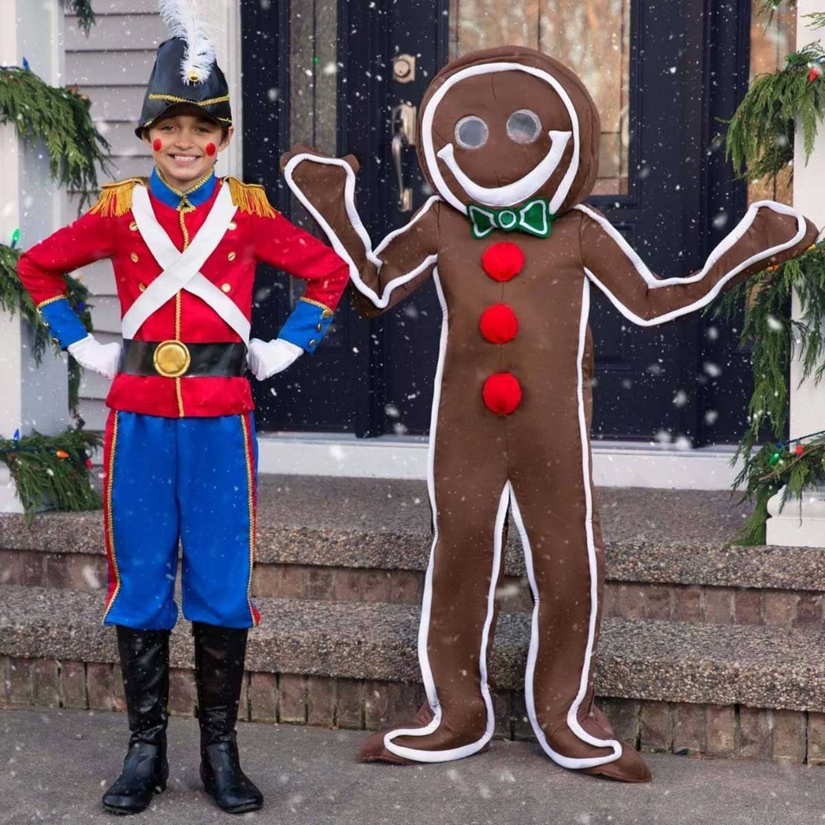 ハロウィン クリスマス コスプレ ジンジャーブレッドマン