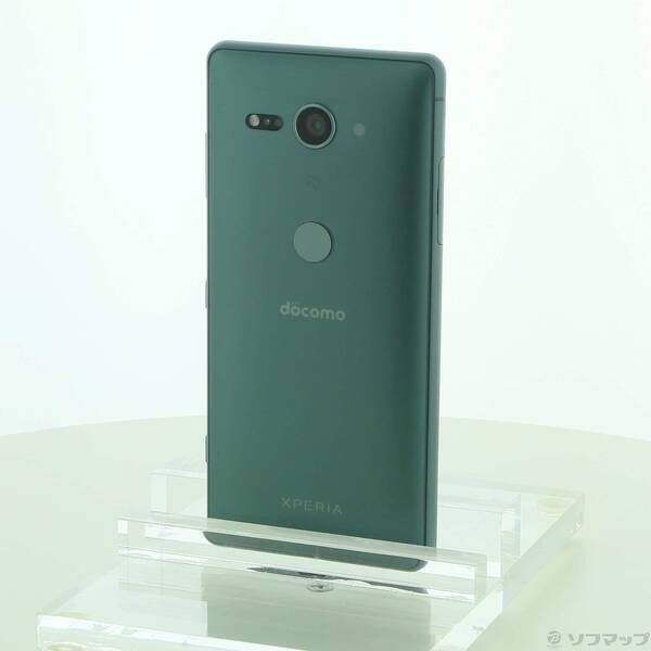 中古品〕 Xperia XZ2 Compact 64GB モスグリーン SO-05K docomo