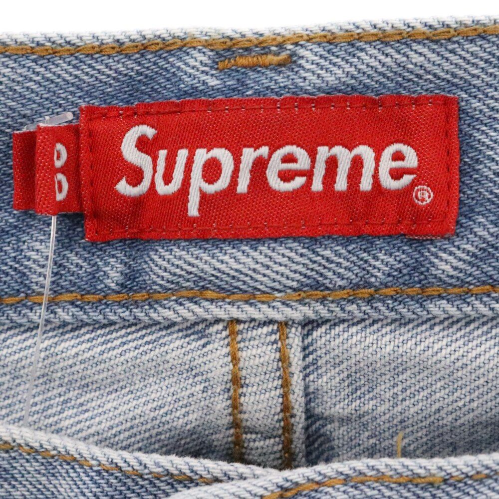 SUPREME (シュプリーム) 24SS STONE WASHED SLIM SELVEDGE JEAN 