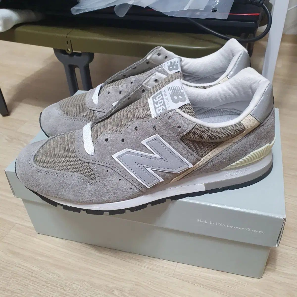 New Balance ニューバランス 996 グレー U996 made in USA メイド U996GR