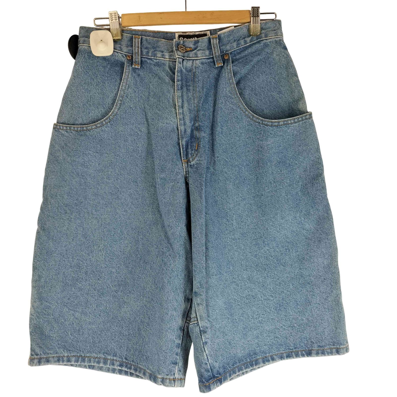 ユーズドフルギ USED古着 SAG WEAR 00S  USA製 バックレイヤードデザイン バギーショーツ ジョーツ メンズ US：30-31 