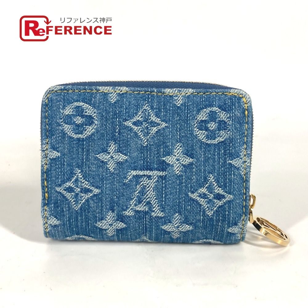 LOUIS VUITTON ルイヴィトン 2つ折り財布 ポルトフォイユ・ルー M83160 モノグラムデニム ブルー - メルカリ