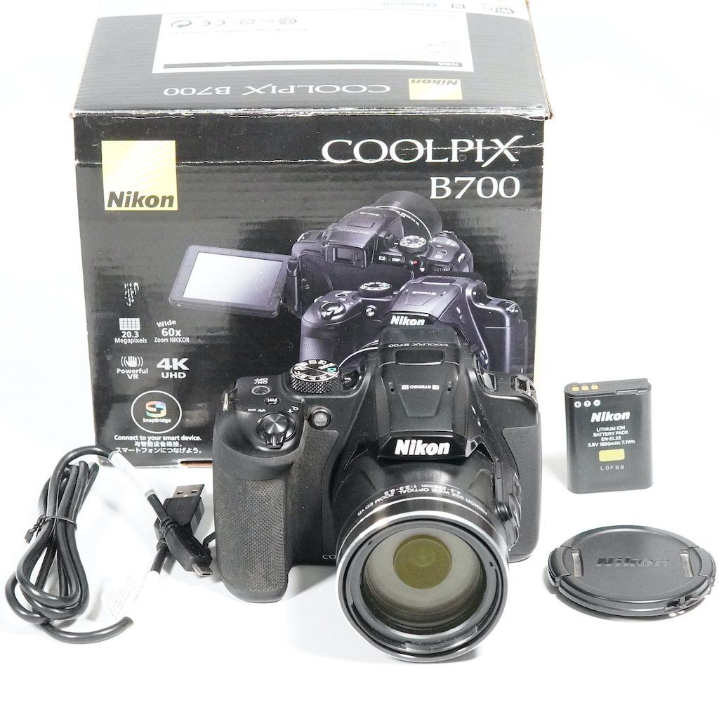 Nikon ニコン COOLPIX B700 ブラック 元箱 動作OK 1週間保証