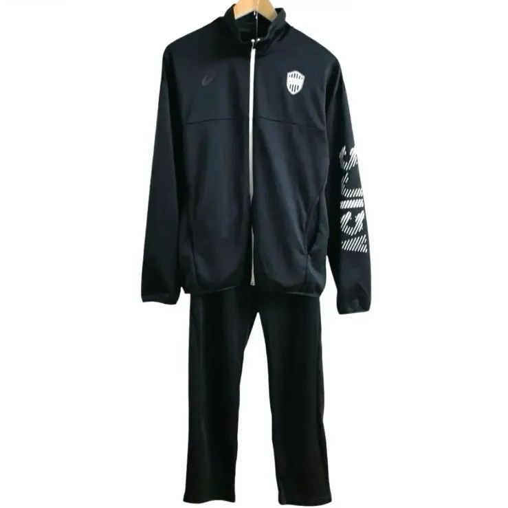 【極美品】ヴィッセル神戸 ピステ上下 セットアップ ナイロン アシックス XL asics アシックス ヴィッセル神戸 実使用 セール 支給品 ジャージ