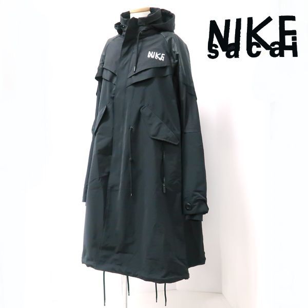 NIKE × sacai トレンチジャケット #XS DQ9027-010 Trench Jacket Black