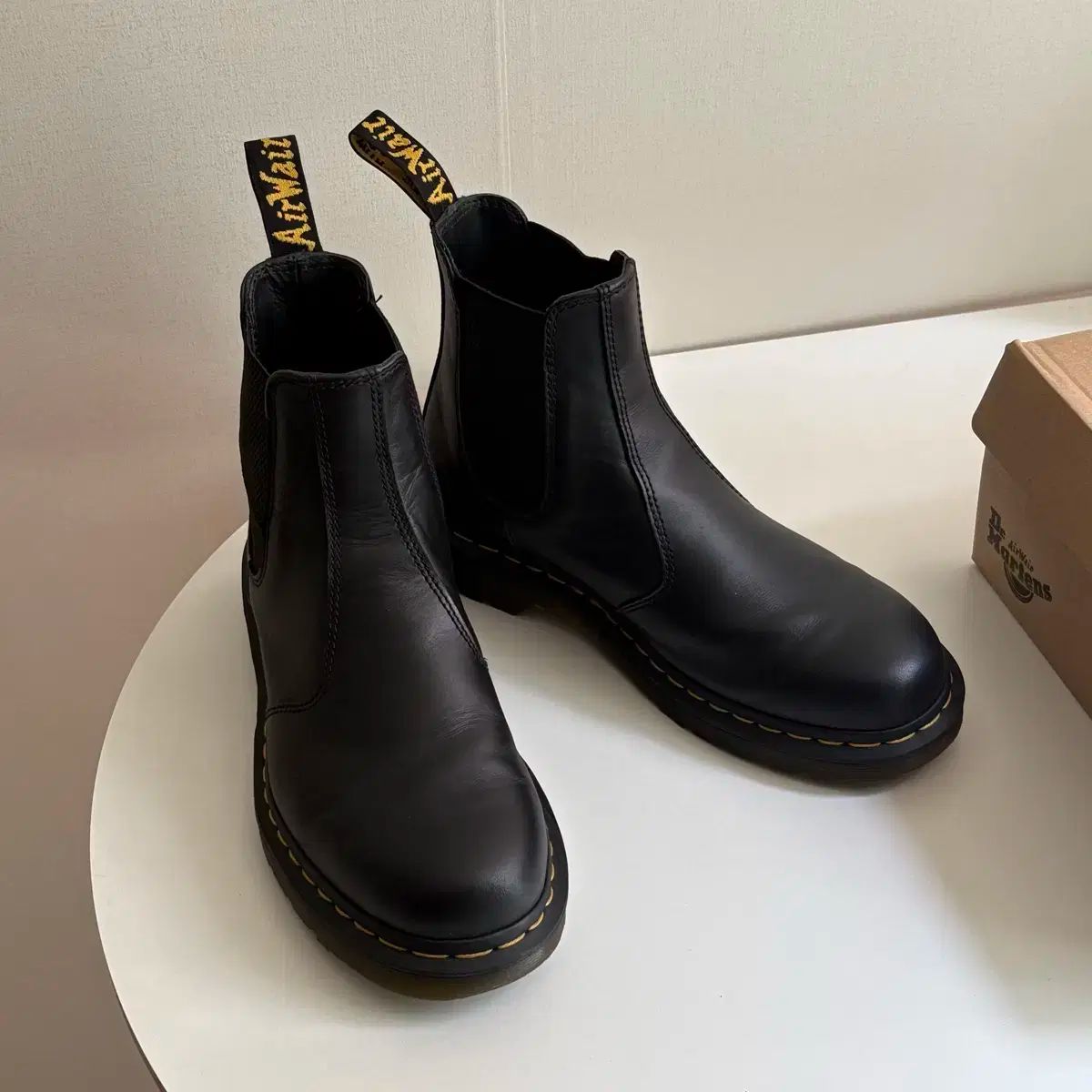 DR. MARTENS(ドクターマーチン) 2976 チェルシーブーツ uk7 黒