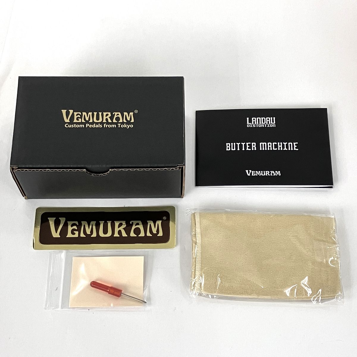 【動作保証】 VEMURAM Butter Machine ディストーション エフェクター ベムラム 未使用 Y8943672