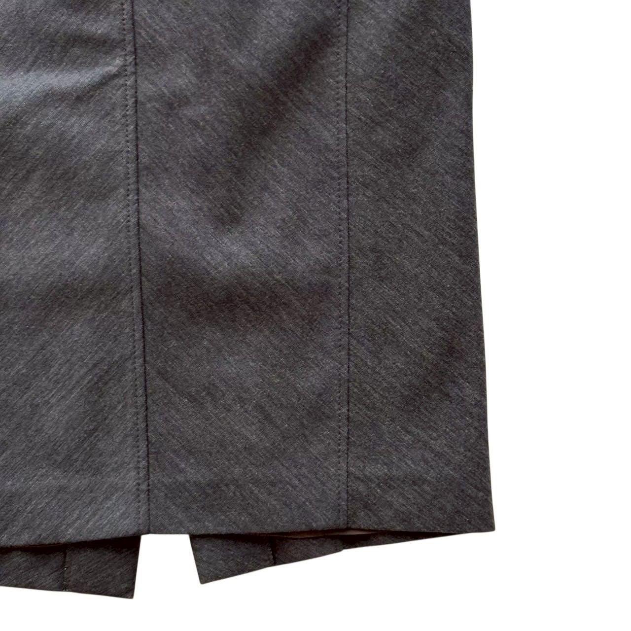BRUNELLO CUCINELLI ブルネロクチネリ タイトスカート グレー 膝丈