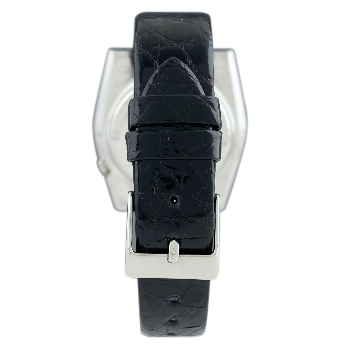 セイコー SEIKO 5スポーツ 6119-6050 腕時計 SS レザー 自動巻き ブラック メンズ 【中古】