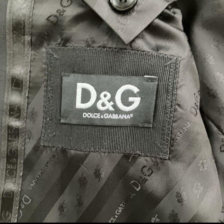 未使用級！DOLCE&GABBANA テーラードジャケット タキシード サイズ54 