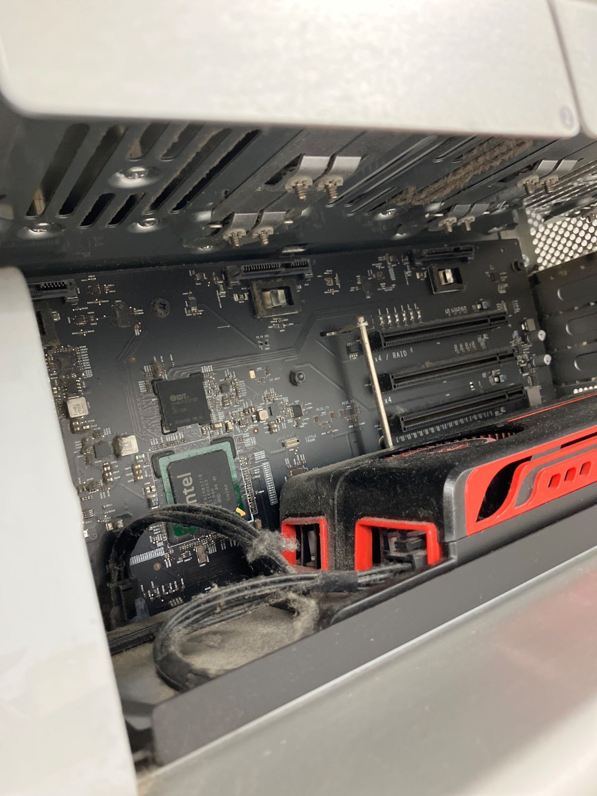 通電 済み ジャンク アップル Apple デスクトップ パソコン PC A1289 Mac Pro マックプロ MEBLE-SODAR_PL