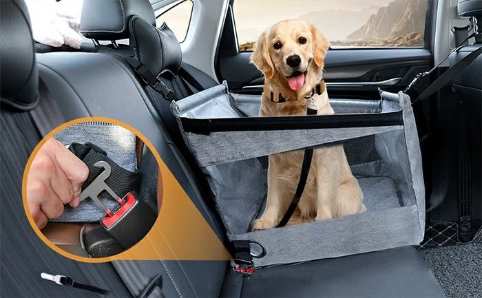 ドライブボックス 大型犬 車用ペットシート 座席 取り外し可能