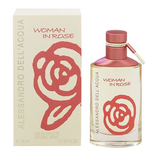 アレッサンドロ デラクア ウーマン イン ローズ EDT・SP 50ml 香水
