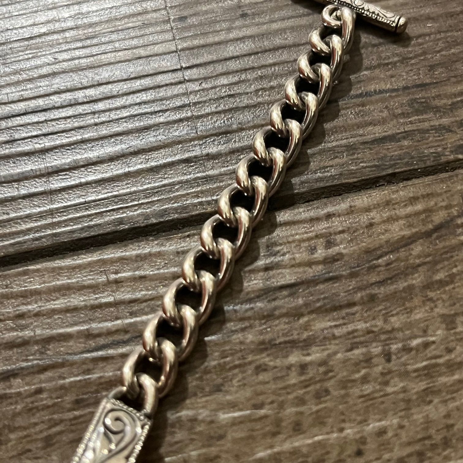 定価74800円 新品 ANTIDOTE BUYERS CLUB Engraved ID Bracelet RX-610 